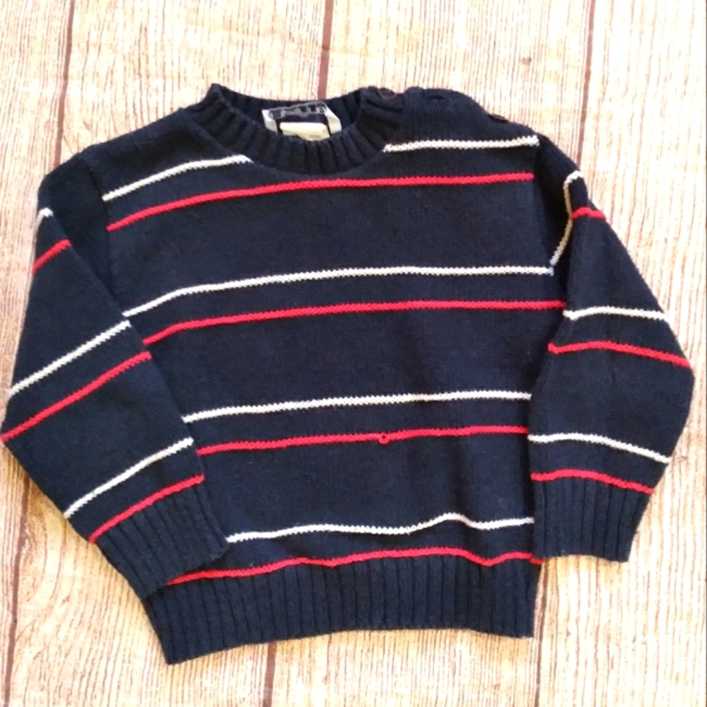 Barrel cotton sweater sz 18m